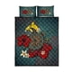 thumbnail image 1 of Juego de cama edredón Papúa Nueva Guinea - Tribal Tortuga Azul, 1 of 6