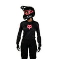 thumbnail image 1 of Camiseta de motocross Fox Racing Blackout para mujer, color negro, talla L, 1 of 7