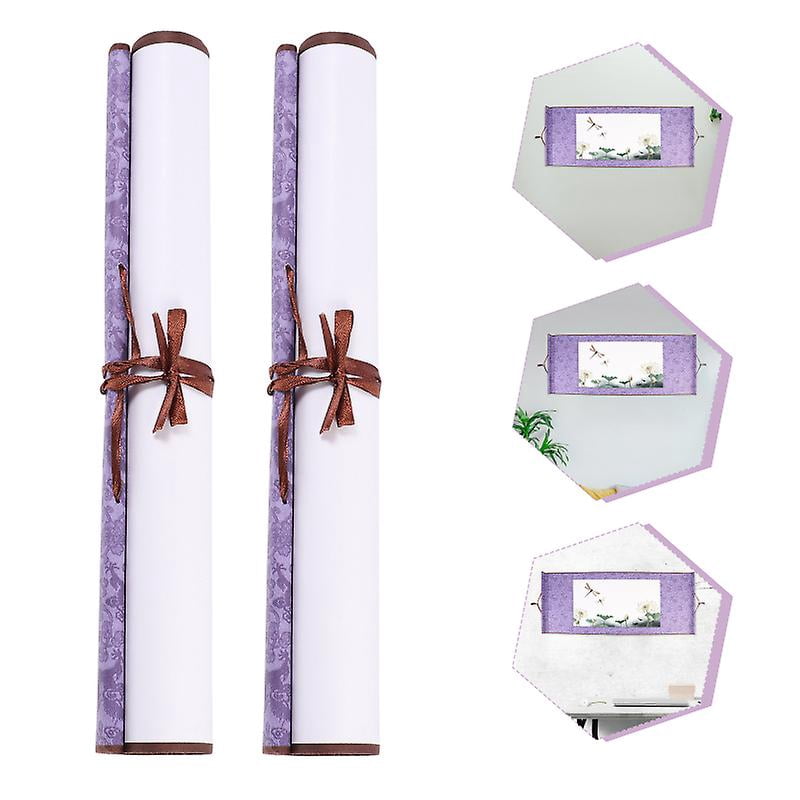 2pcs Mini Scroll Paper