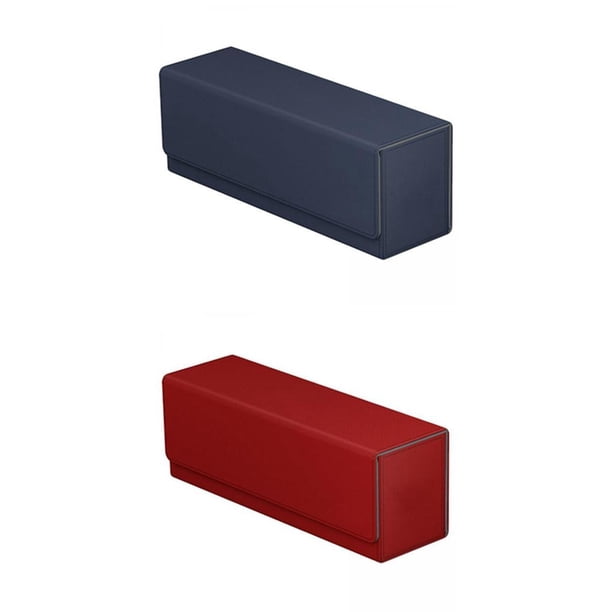 Estuche de baraja de cartas,Estuche para cartas de cuero pu Juegos de cartas coleccionables,Caja de almacenamiento de cartas coleccionables Cajas para mazos,Deck Deck Box Deck Baoblaze Estuche de baraja de cartas