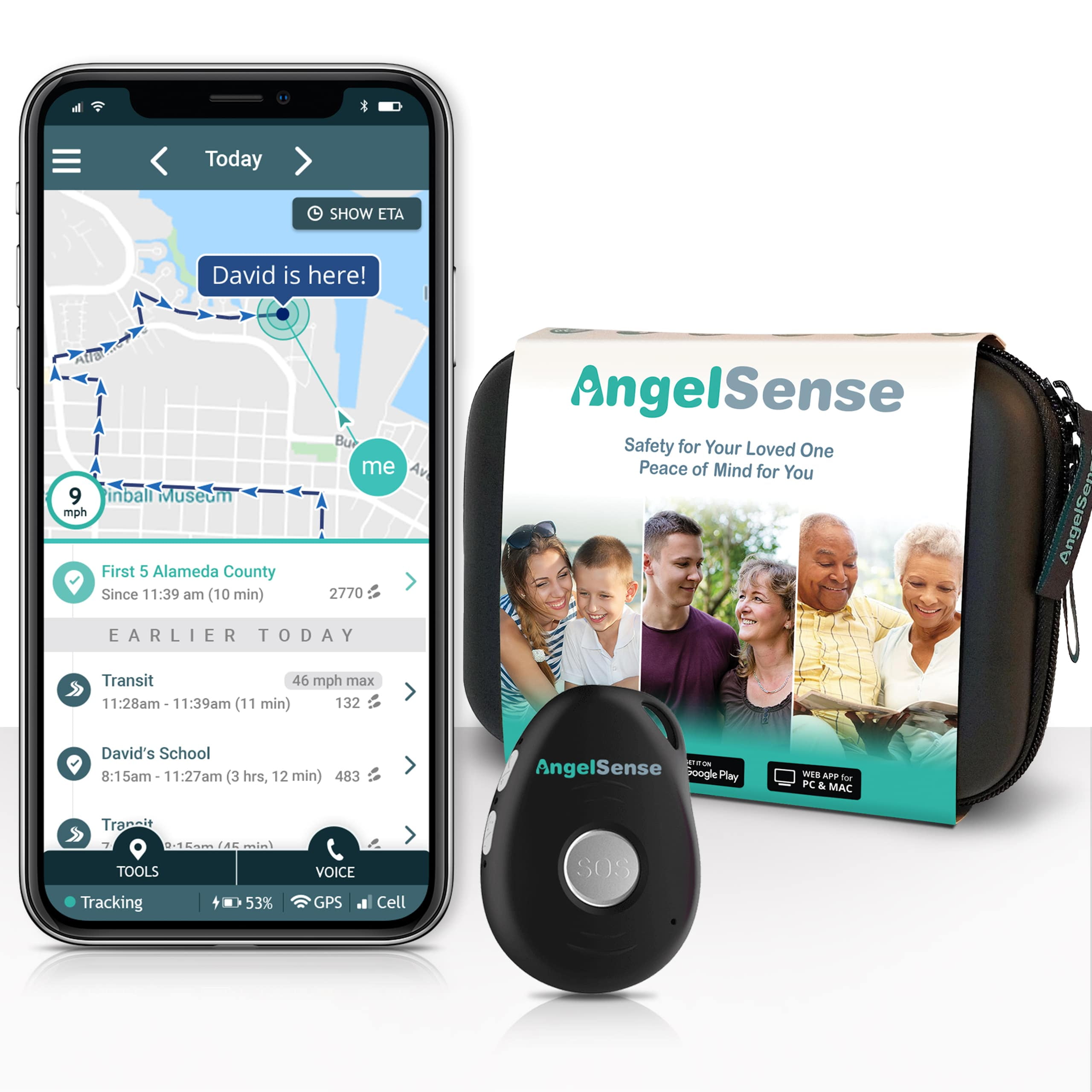 AngelSense GPS Tracker 