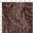 thumbnail image 3 of Soimoi Cotton Cambric Brown Fabric By the Yard - 42 Inch Wide - Florals, Leaves Print Fabric - Elegant & Beautiful Patterns for Fashion and Home Decor Printed Fabric, 3 of 6