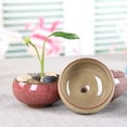 thumbnail image 4 of Travelwant 4Pcs/Set Ceramic Succulent Planter Pot with Drainage,Planting Pot Flower Pots,Small Planter Pots for Mini Plant Ceramic Flowing Serial Set with Holes, 4 of 7