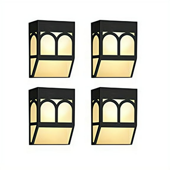 Kanstar Color Changing Solar Powered Mount Light, (4 Pack)