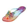 thumbnail image 2 of Sandalias planas con punta abierta y diamantes de imitación para mujer, sandalias cómodas, sandalias informales cómodas para la playa Wmkox8yii  ytu602, 2 of 5