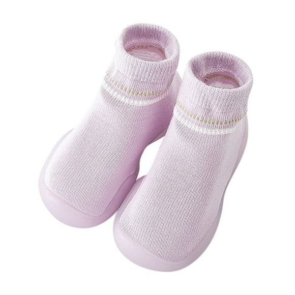 Kcodviy Toddler Kids infant Newborn Youth Soccer Cleats Size 3 Baby Boys Girls Shoes Toddler Canvas Shoes First Antislip Shoes Socks High Tops for Girls Shoes Prewalker