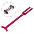 thumbnail image 2 of Repuestos y accesorios de metal para placa de piso de 90-122 mm para Mini-Q9 a escala 1/28 rojo, 2 of 7