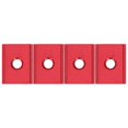thumbnail image 5 of 4Pcs Sliding Slot Nut T Type 30 Series M8 Aluminum Alloy Woodworking Linear Motion Parts Red, 5 of 5