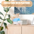 thumbnail image 4 of RENACLIPY Plastic Turtle Tank Aquarium with Ramp Platform for Safe Turtle Breeding and Care, 4 of 7