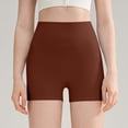 thumbnail image 4 of Byworldtasic Women's Biker Shorts Workout Gym Shorts Craze High Waist Tummy Control Running Yoga Shorts, 4 of 5