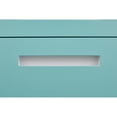 thumbnail image 6 of Tcbosik 3-Drawer Vertical File Cabinet, Rolling Filing Cabinet with Lock, Home Office Storage Cabinet for Legal/Letter/A4 Files, Green, 6 of 8
