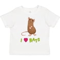 thumbnail image 3 of Inktastic I Love Rats Boys or Girls Toddler T-Shirt, 3 of 5