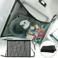 thumbnail image 1 of Bolsa de red para techo de automóvil de 35" x 26" Bolsa organizadora de almacenamiento universal para SUV, 1 of 9