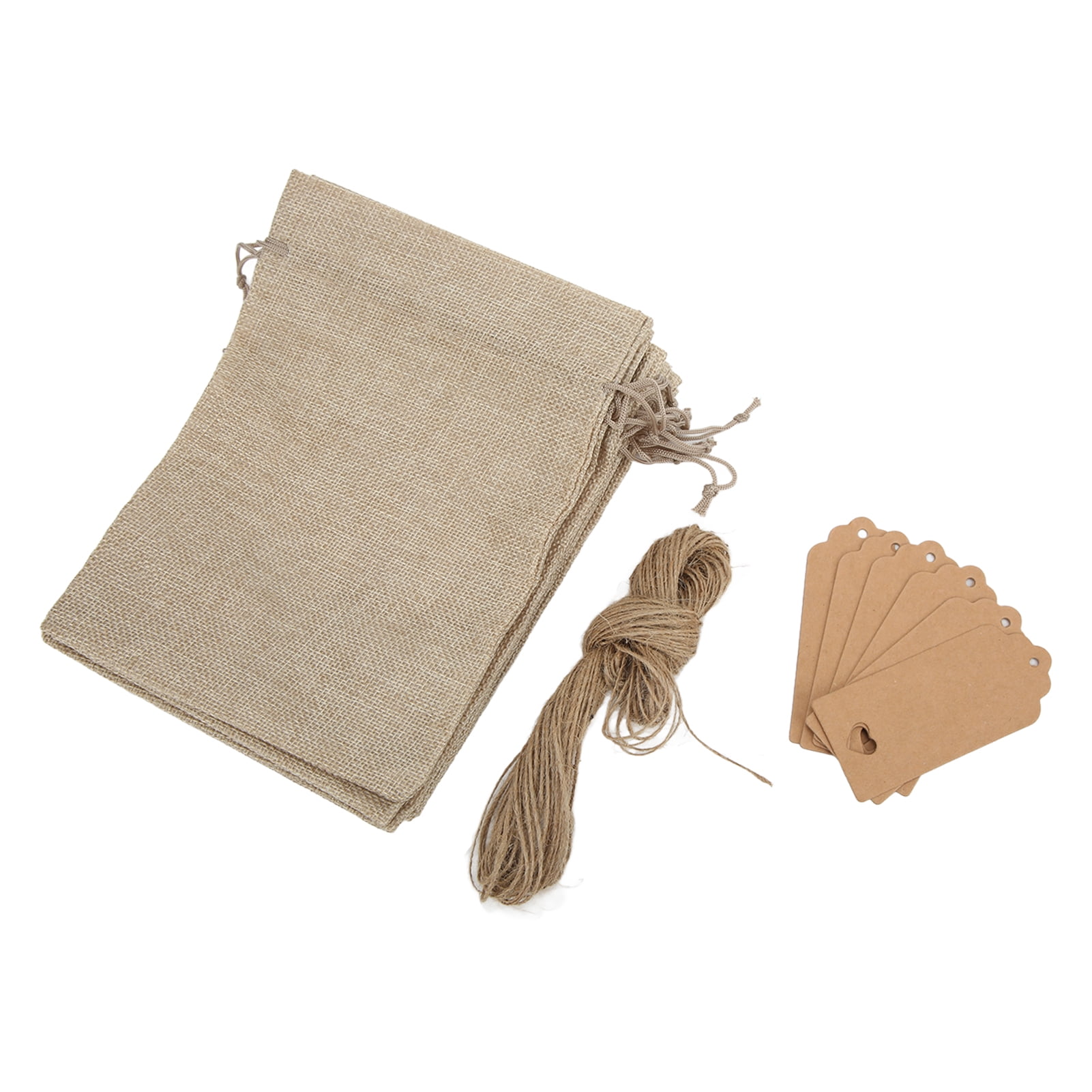 Small Burlap Bags 10Pcs Small Burlap Bags Burlap Gift Bags Small Drawstring Bags Unmatched Quality Walmart