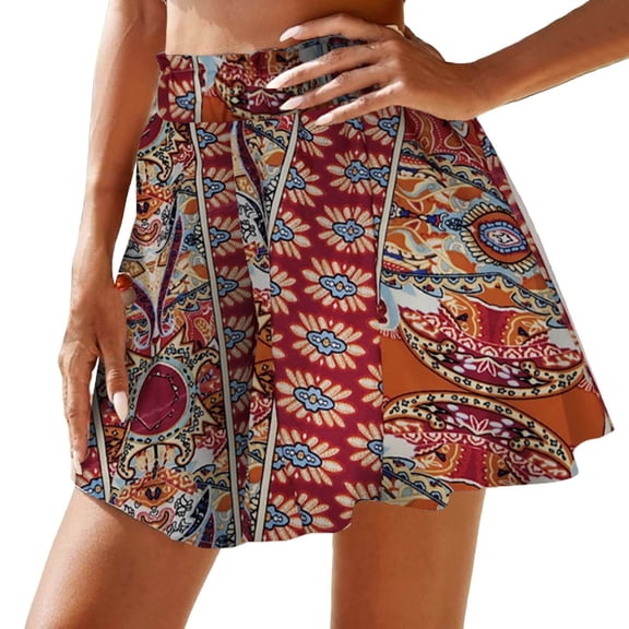 dmqupv Womens Shorts High Waisted Denim Plus Size Denim Shorts Women High Waisted Stretch Summer Jean Shorts Red S