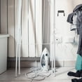 thumbnail image 3 of MasteelfCA Ironing Board Hanger Wall Mount Black Ironing Board Holder Storage Wall Rack, 3 of 7