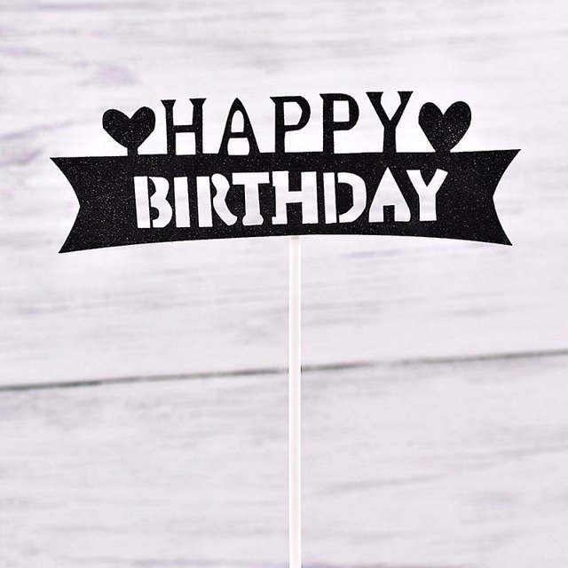 Decoración personalizada para tarta con purpurina de feliz cumplea?os, Color personalizado, cualquier nombre y cualquier edad, decoración para tarta con purpurina XianweiShao 1327534383683