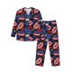 thumbnail image 1 of Balery American With Lips Pijama para Hombre de Dos Piezas con Manga Larga, Conjunto de Dormir y Descanso Suave con Bolsillos-XX-Large, 1 of 7