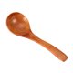 thumbnail image 4 of Cucharón profundo, Cucharón de madera para sopa Cucharón de cocina para gachas de avena para recoger con mango largo, 18 cm(1) Ecomeon no, 4 of 6
