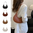 thumbnail image 2 of Fashion Bag Armpit Bag PU Leather Handbags Shoulder Bags for Girl Women Half Bags Carrying Purse Underarm Bag, 2 of 9