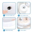 thumbnail image 1 of Taburete De Baño Silla inflable para comer para bebés, silla de aprendizaje de PVC, educativa para niños pequeños Likrtyny libre de BPA, 1 of 9