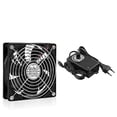 thumbnail image 2 of 120mm 2700RPM Fan Cooling with Controller 12cm 12V Btc Machine Chassis Workstation Cabinet Radiator, 2 of 5