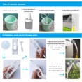 thumbnail image 4 of Ensemble de Douche Portable en Acier Inoxydable Abs, Douche Extérieure Électrique Camping Bain Trois Vitesses Interrupteur Pluie Bain pour Animaux Électrique pour Usage Extérieur, 4 of 8