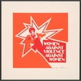 thumbnail image 2 of Anonymous 15x15 Gold Ornate Wood Frame and Double Matted Museum Art Print Titled - Women Against Violence Against Women (1970-1980), 2 of 4