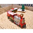 thumbnail image 5 of Lights And Sounds Christmas Train Set Railway Tracks Toys Xmas Train Gift, 5 of 5