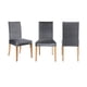 thumbnail image 5 of Funda de Silla de Comedor Cubierta de Asiento Estiramiento para Hogar Cocina Hotel Azul oscuro, 5 of 9
