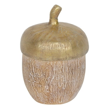 3.75" Gold Acorn Tabletop Décor by Ashland® - Fall Home Decor