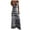 Gray 234, variant on Henpk Summer Dresses for Women Striped T Shirt Dress Casual Midi Dress Short Sleeve Sundress with Pockets Fashion Holiday Summer Sleevess Stripe Printed V Neck Sexy Casual Long Maxi Dress Gray XXL