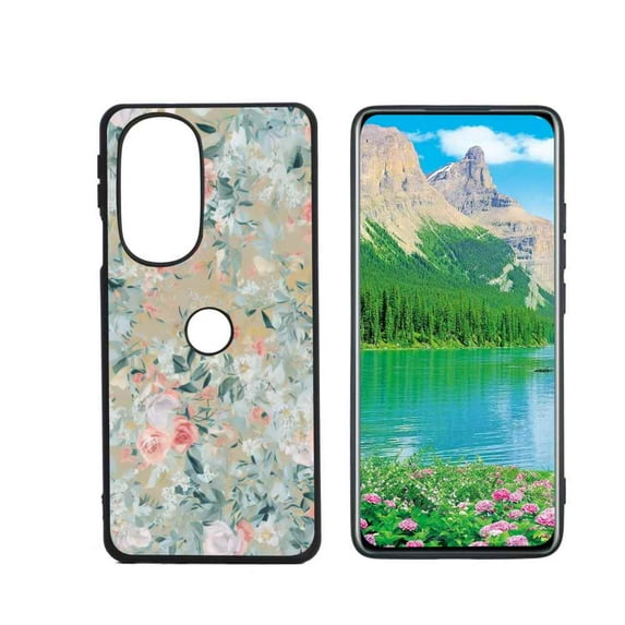 Floral-294 Phone Case, Degined for Motorola Edge 30 Pro Case Men Women, Flexible Silicone Shockproof Case for Motorola Edge 30 Pro