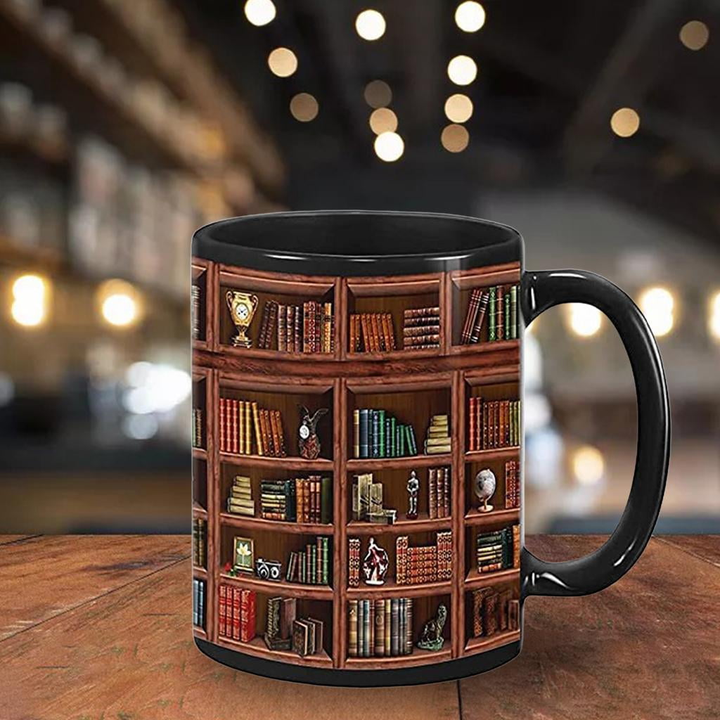 Cute Coffee Mugs Women Coffee Travel Mug Ceramic Mug Librarian Bookworm Mugs  Coffee Cup Funny Drinking Cup Tea Mug Book Lover - AliExpress
