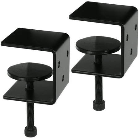

2 Pcs Partition Shelf Floating Bracket Brackets for Shelves Mounting Bookshelves Heavy Desk Clamp