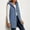 #0565-Blue, variant on Neewe Women's Fall Casual Fleece Long Vests Hooded Sleeveless,Loose Fit Pockets,Button Down Jacket,Fall Coat,Casual Going Out Outfits,Fashion Clothing
