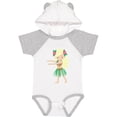 thumbnail image 3 of Inktastic Blonde Hula Girl Girls Baby Bodysuit, 3 of 5