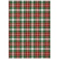 thumbnail image 2 of Addison Rugs Chantille Indoor/Outdoor Transitional Holiday Plaid Emerald Machine Washable Rectangle Rug, 9' x 12', 2 of 7