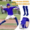 thumbnail image 3 of JASGOOD Baseball Socks and Belt Combo for Youth Boys Girls Over the Knee Softball Socks and Belt Knee High Football Socks, 3 of 10