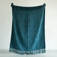 thumbnail image 2 of Decorative Throw Blanket  - 50x60in Soft Knit with Delightful Fringe Edges for a Sophisticated and Cozy Touch to Your, 2 of 9