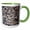 Green/White, variant on 3drose, Rajasthan, Jodhpur, Honeybee Hive-as10 Rer0296 - Ric Ergenbright, 15oz Mug