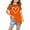 Orange, variant on Girls Shirts Size 8 Round Neck Blouse for Girls Cute Short Sleeve Tops for Teen Girls Kids Floral Print Tee Girls Tops Size 14-16 my items ordered