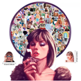 thumbnail image 2 of Taylor Swift Taylor Swift pegatinas pegatinas impermeables directas, 2 of 5