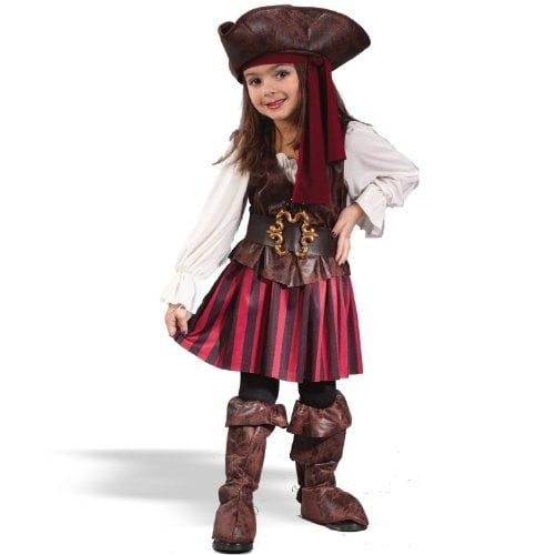 Fun World Baby Girl's Toddler Girl High Seas Buccaneer Costume []