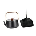 thumbnail image 4 of colaxi Camping Kettle Tea Pot Multipurpose Fast Heating Drinkware Water Kettle Outdoor Water Pot for Climbing Outdoor Sports Fishing Black, 4 of 9