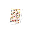 thumbnail image 3 of Juego de pegatinas para uñas HUOGUO Butterfly Little Daisy Maple Leaf, 2 unidades, 3 of 3
