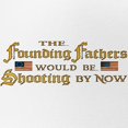 thumbnail image 2 of CafePress - Founding Fathers Shooting - Trucker Hat - Polyester Foam Front and Nylon Mesh Weave Back, 2 of 10