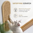 thumbnail image 2 of Rascador de gato montado en la pared 7 Ruby Road de madera y sisal 22 x 5.7 pulgadas, 2 of 5