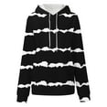 thumbnail image 3 of Fall Clearance Long Sleeve Sweatshirts for Women Gradient Color Block Printed Casual Hooded Sweatshirts Tie Dye Pullover Tops for Junior Teen Girls Streetwear, 3 of 5