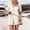 Beige, variant on Linen Sets For Women 2 Piece Travel Outfits For Women Womens Summer Sets Women'S Athletic Clothing Sets Causal Top Cute Womens Summer Clothes Solid Color Work Blouses Matching Set Summer